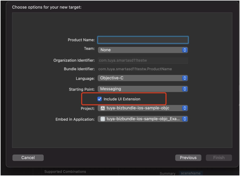 勾选include UI Extension